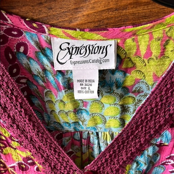 Colorful Patchwork Dress - Picture 2 of 3